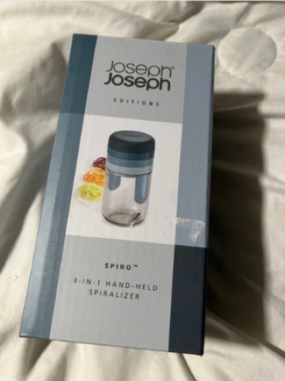 Joseph Joseph Blue Spiro 3-in-1 Hand-Held Spiralizer